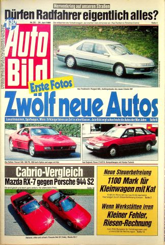 Deckblatt Auto Bild (26/1989)